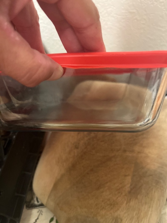 Pyrex glass box - Picture 2 of 4